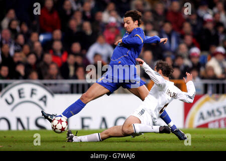 Soccer - UEFA Champions League - Round of 16 - First Leg - Real Madrid v Juventus - Santiago Bernabeu Stock Photo