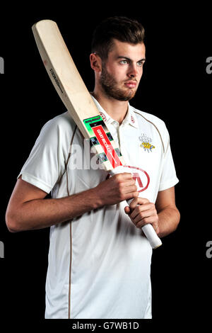 Cricket - Surrey CCC Media Day - The Kia Oval. Dominic Sibley, Surrey Stock Photo