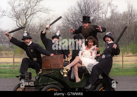 Theatre - Keith Harris and Linda Lusardi - London Stock Photo