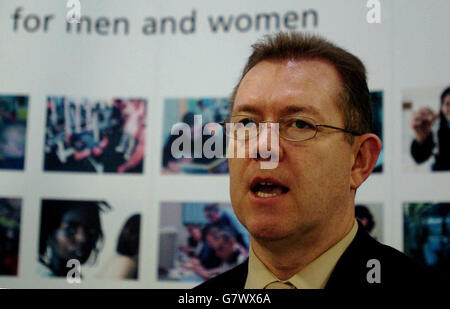 The new H M Prison - Peterborough. Mike Conway, director of the new H M Prison. Stock Photo
