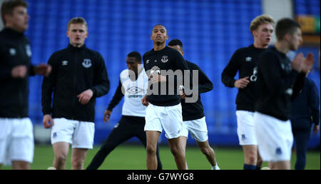 Soccer - Barclays Under 21 Premier League - Division 1 - Everton v Liverpool - Goodison Park Stock Photo