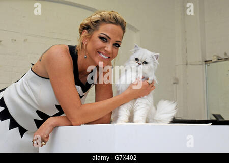 Britain's Happiest Cat Auditions - London Stock Photo