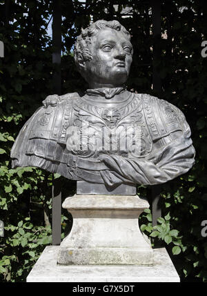 Gaius Julius Caesar Germanicus Caligula by Bartholomeus Eggers 1674.Rijksmuseum Amsterdam. Stock Photo