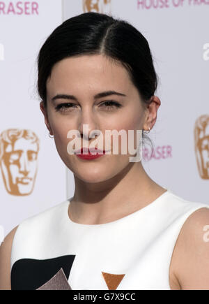 Phoebe Fox arrives for the House of Fraser British Academy of