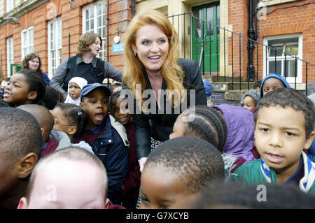 The Duchess of York - Springboard for Children - Oliver Goldsmith School - Peckham Stock Photo