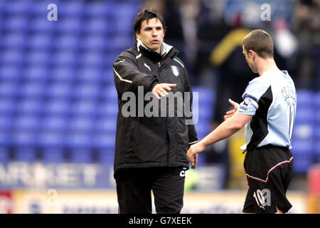 Soccer - FA Cup - Fifth Round - Bolton Wanderers v Fulham - Reebok Stadium Stock Photo