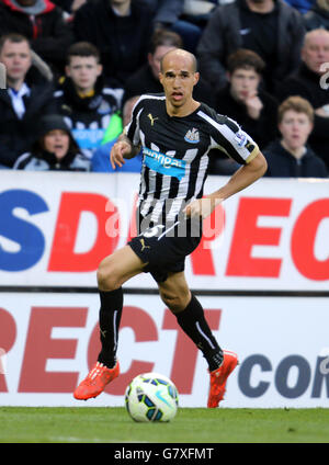 Soccer - Barclays Premier League - Newcastle United v Tottenham Hotspur - St James' Park. Newcastle United's Gabriel Obertan Stock Photo