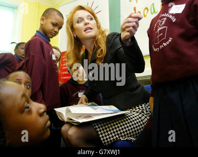 The Duchess of York - Springboard for Children - Oliver Goldsmith School - Peckham Stock Photo