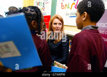 The Duchess of York - Springboard for Children - Oliver Goldsmith School - Peckham Stock Photo