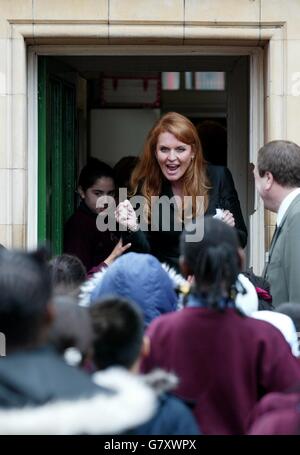 The Duchess of York - Springboard for Children - Oliver Goldsmith School - Peckham Stock Photo