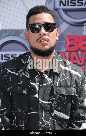 Los Angeles, California, USA. 26th June, 2016. AKA. Arrivals for the 2016 BET Awards held at the Microsoft Theater. Credit:  ZUMA Press, Inc./Alamy Live News Stock Photo