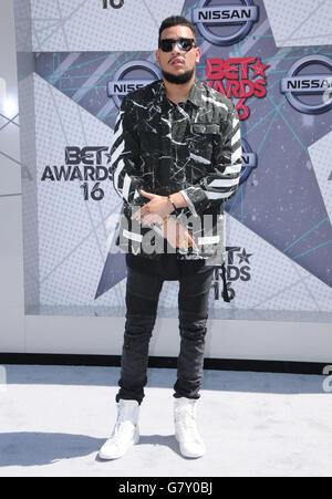 Los Angeles, California, USA. 26th June, 2016. AKA. Arrivals for the 2016 BET Awards held at the Microsoft Theater. Credit:  ZUMA Press, Inc./Alamy Live News Stock Photo