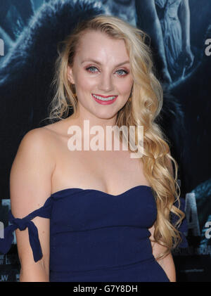 Hollywood, CA, USA. 27th June, 2016. 27 June 2016 - Hollywood. Evanna Lynch. Arrivals for the Los Angeles World Premiere of Warner Bros.' ''The Legend of Tarzan'' held at the Dolby Theater. Photo Credit: Birdie Thompson/AdMedia Credit:  Birdie Thompson/AdMedia/ZUMA Wire/Alamy Live News Stock Photo