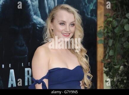 Evanna Lynch at arrivals for THE LEGEND OF TARZAN Premiere, The Dolby Theatre at Hollywood and Highland Center, Los Angeles, CA June 27, 2016. Photo By: Dee Cercone/Everett Collection Stock Photo