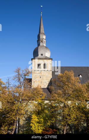 Priory church of St. Walburga, a Gothic hall church, Werl, a place of pilgrimage, Soest district, North Rhine-Westphalia Stock Photo