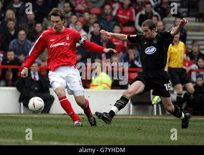 Soccer - Coca-Cola Football League Championship - Nottingham Forest v Wigan Athletic - City Ground Stock Photo