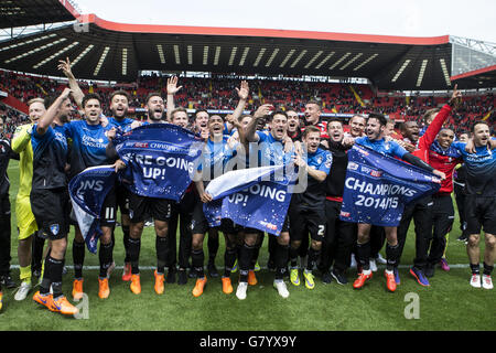 Soccer - Sky Bet Championship - Charlton Athletic v AFC Bournemouth - The Valley Stock Photo