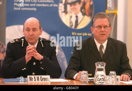 Nottinghamshire Police Authority Meeting - County Hall Stock Photo