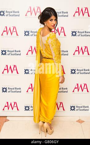 Asian Women of Achievement Awards - London. Jasmin Walia attending the Asian Women of Achievement Awards at the London Hilton, Park Lane, London. Stock Photo