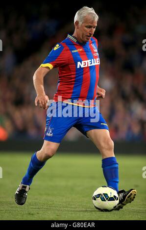 Crystal Palace's Alan Pardew during the testimonial match at Selhurst Park, London. Stock Photo