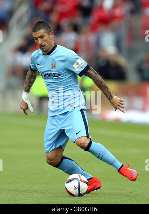 Friendly football game at the BMO Field stadium in Toronto, Canada Stock  Photo - Alamy