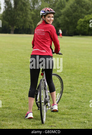 Rachel Riley is unveiled as British Cycling's Breeze Ambassador at ...