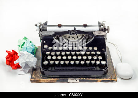 Typewriter, Colored Background, Alphabet, Journalism, Yellow, Cut Out