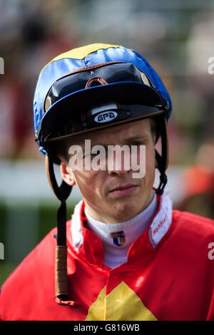 Jockey David Probert during day two of the May Festival 2015 at Goodwood Racecourse, Chichester. PRESS ASSOCIATION Photo. Picture date: Friday May 22, 2015. See PA story RACING Goodwood. Photo credit should read: John Walton/PA Wire Stock Photo