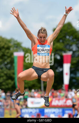 Athletics - Hypo-Meeting - Day Two - Mosle Stadion Stock Photo