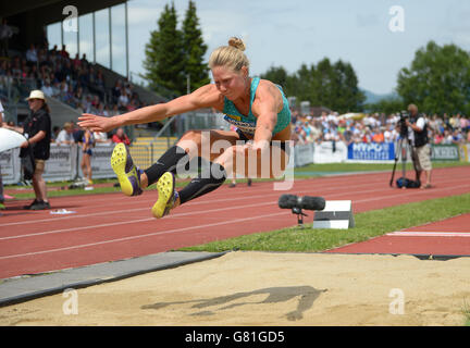 Athletics - Hypo-Meeting - Day Two - Mosle Stadion Stock Photo