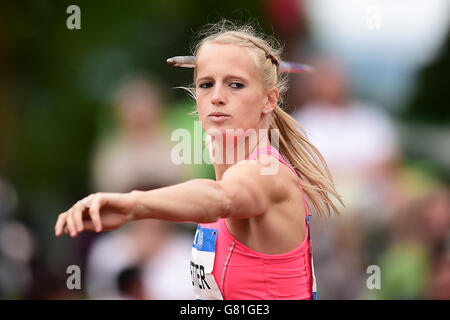 Athletics - Hypo-Meeting - Day Two - Mosle Stadion Stock Photo