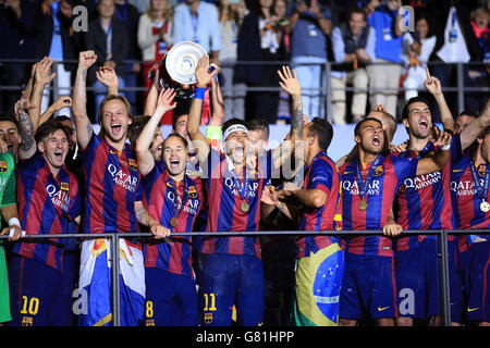 Soccer - UEFA Champions League - Final - Juventus v Barcelona - Olympiastadion Stock Photo