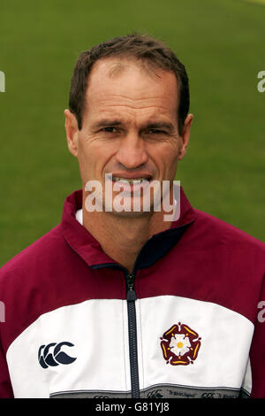 Cricket - Northamptonshire County Cricket Club - 2005 Photocall - County Ground Stock Photo