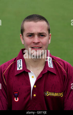 Cricket - Northamptonshire County Cricket Club - 2005 Photocall - County Ground. Tim Roberts, Northamptonshire Steelbacks Stock Photo