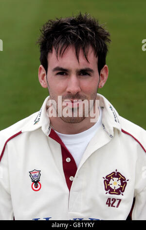 Cricket - Northamptonshire County Cricket Club - 2005 Photocall - County Ground. Chris Goode, Northamptonshire Stock Photo