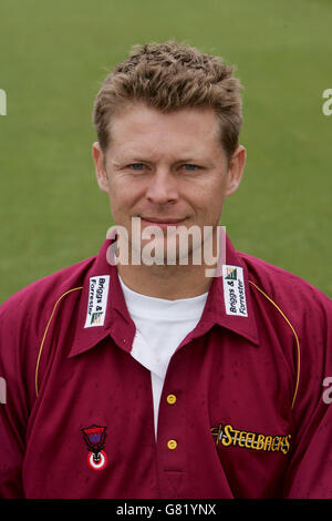 Cricket - Northamptonshire County Cricket Club - 2005 Photocall - County Ground. Geoff Brophy, Northamptonshire Steelbacks Stock Photo