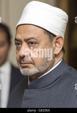 Charles receives Grand Imam Stock Photo