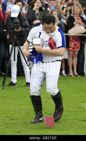 Cartier Queen's Cup polo tournament -Windsor Stock Photo