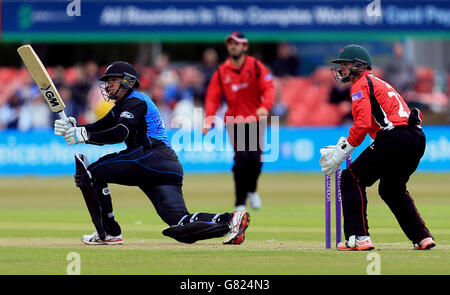 Cricket - One Day Tour Match - Leicestershire v New Zealand - Grace Road Stock Photo