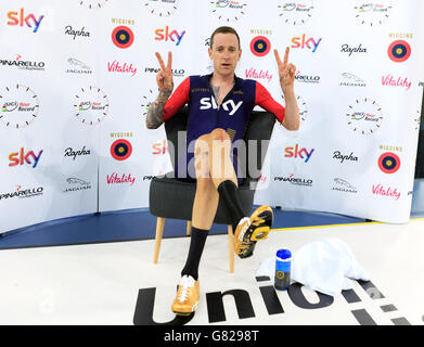 Cycling - Sir Bradley Wiggins Hour Record Attempt - Lee Valley VeloPark ...