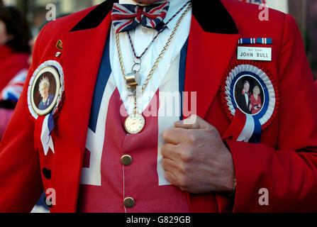 Royal Wedding - Prince Charles and Camilla Parker Bowles - Windsor Stock Photo