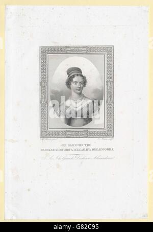 Charlotte, Prinzessin von Preussen Stock Photo