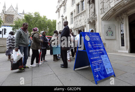 Chagos Islands court case Stock Photo