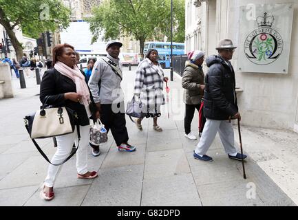 Chagos Islands court case Stock Photo