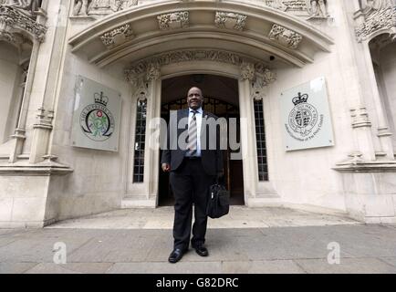 Chagos Islands court case Stock Photo