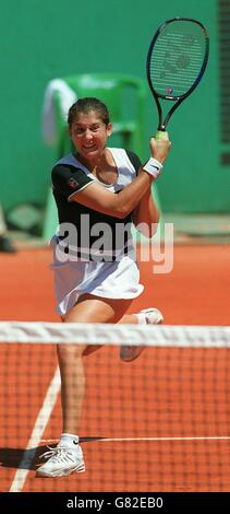 Tennis. French Open Tennis. Monica Seles, USA Stock Photo