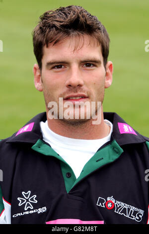 Cricket - Worcestershire County Cricket Club - 2005 Photocall - New Road. Dave Wigley, Worcestershire Royals Stock Photo