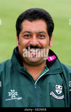 Cricket - Worcestershire County Cricket Club - 2005 Photocall - New Road. Damian D'Oliveira, Worcestershire assistant coach Stock Photo