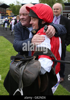 Horse Racing - Stobo Castle Ladies Day featuring Scottish Sprint Cup - Musselburgh Racecourse Stock Photo