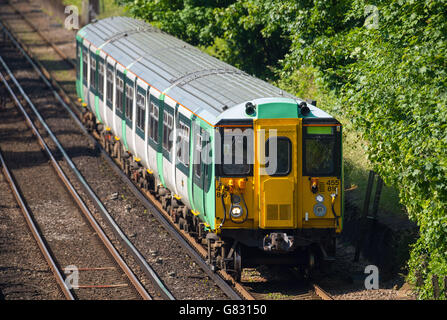 Railway stock Stock Photo